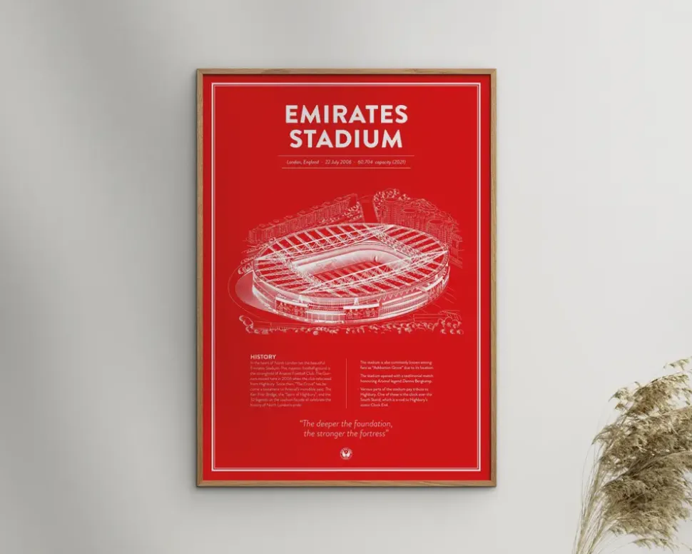 Arsenal - Emirates Stadium 50x70 cm
