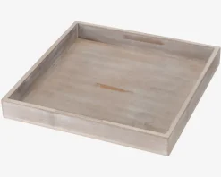 Bakke Grå Træ 25x25 cm