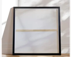 Billede Abstract Mountains 90x90 cm