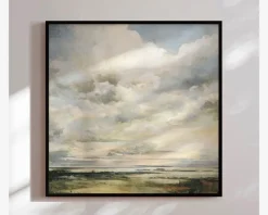 Billede Cloudy day 90x90 cm