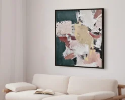Billede Definition of green 105x105 cm