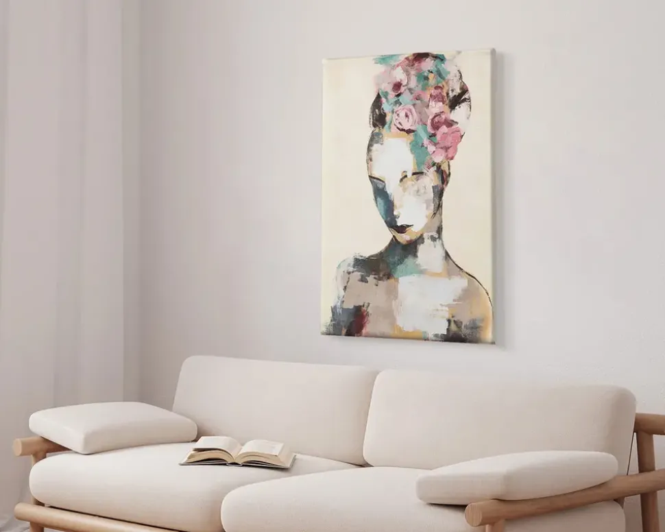 Billede Pink lady 60x80 cm