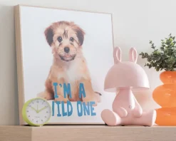 Billede puppy - I am a wild one