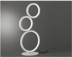 Bodlampe Rondo Sølv H.45 cm