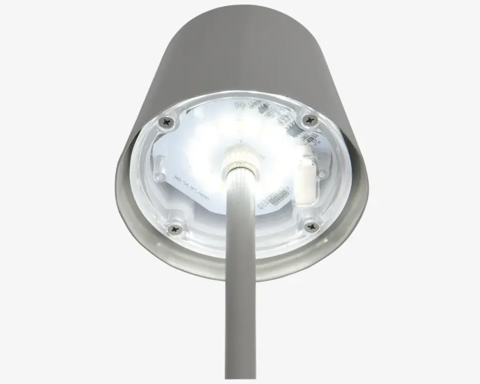 Bordlampe Diaz grå H.21 cm