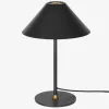 Bordlampe Hygge sort H. 35 cm