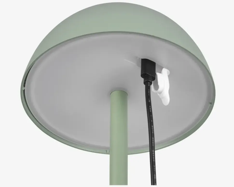 Bordlampe Ricardo pistacie grøn H.30 cm