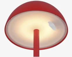 Bordlampe Ricardo rød H.30 cm