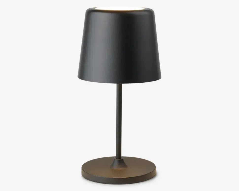 Bordlampe Take Me Anywhere sort H.23 cm