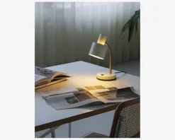 Bordlampe Vogue creme H.31 cm