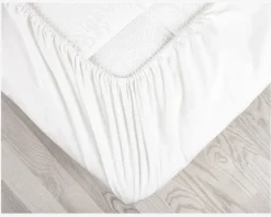 Boxlagen Percale Hvid 140x200 cm