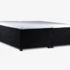 Boxmadras med magasin 180 x 200 cm sort