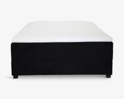 Boxmadras med magasin 140 x 200 cm sort
