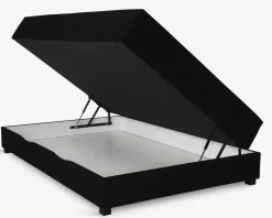 Boxmadras med magasin 140 x 200 cm sort