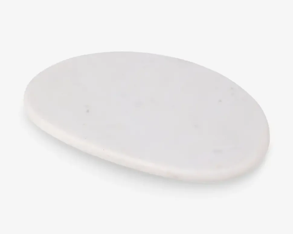 Bræt marmor oval 24 cm