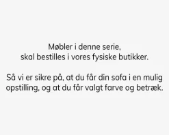 Choise Living Armlæn 4 Venstre Stofgr. 1