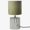 Dida bordlampe grøn H.29 cm