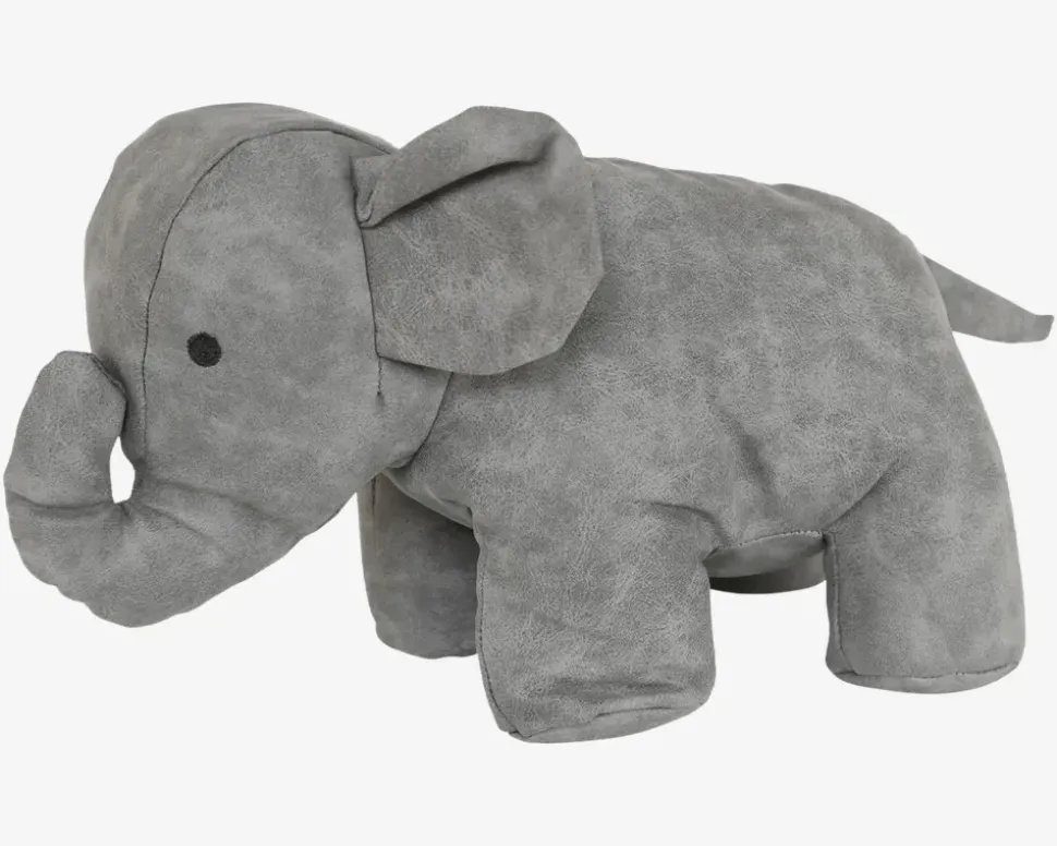 Dørstopper Elefant Grå/Brun Ass.