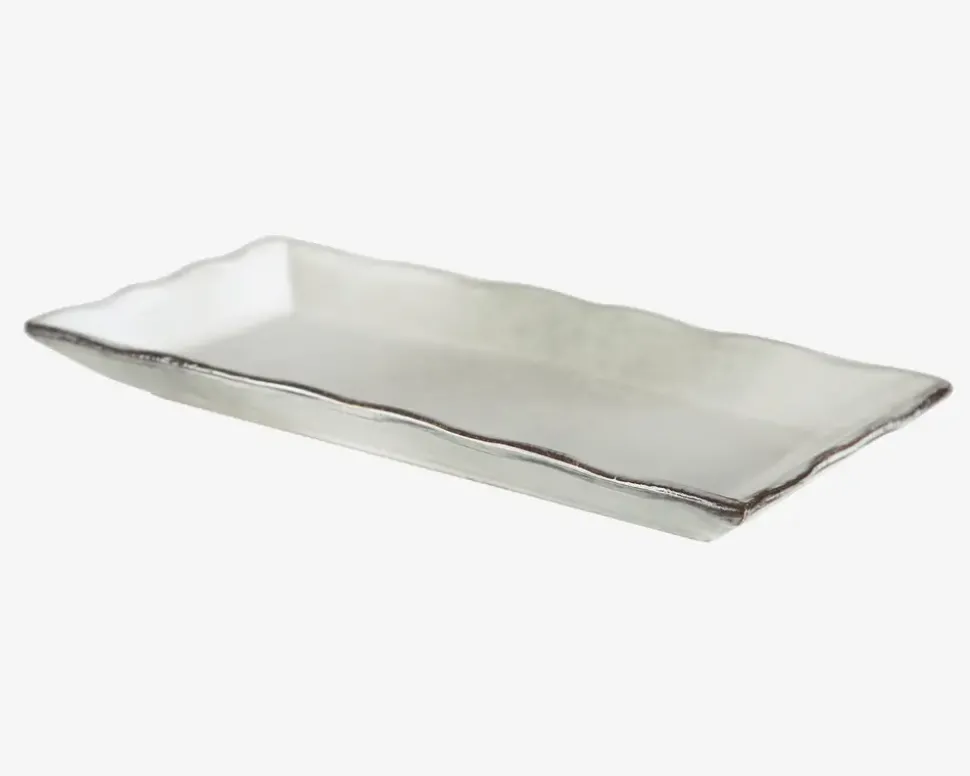 Fad Rektangulær Blank Stone 25,5 x 12 cm