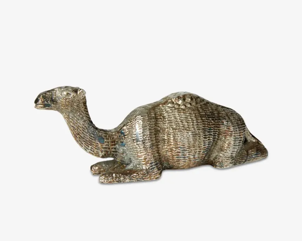 Figur dromedar champagne 16x6x4 cm