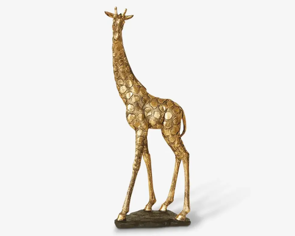 Figur Giraf på fod 17x46 cm