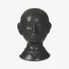 Figur hoved keramik H.21 cm