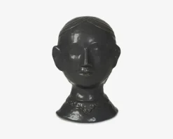 Figur hoved keramik H.21 cm