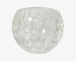 Fyrfadsstage Ass. Design Klar H.6 cm