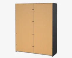 Garderobeskab Case grå B. 179 x H. 221 cm
