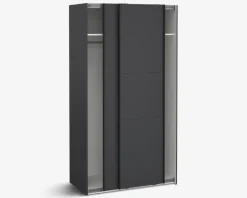 Garderobeskab Case grå B. 119 x H. 221 cm