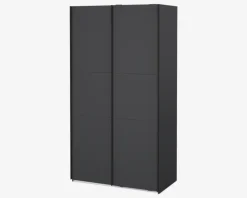 Garderobeskab Case grå B. 119 x H. 221 cm