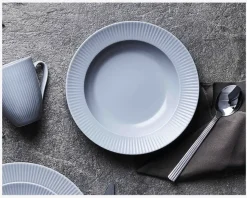 Groovy Suppe Tallerken Grå Ø23 cm
