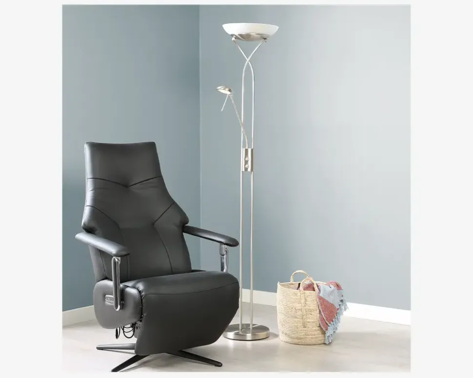 Gulvlampe Ollie Krom H.180 cm