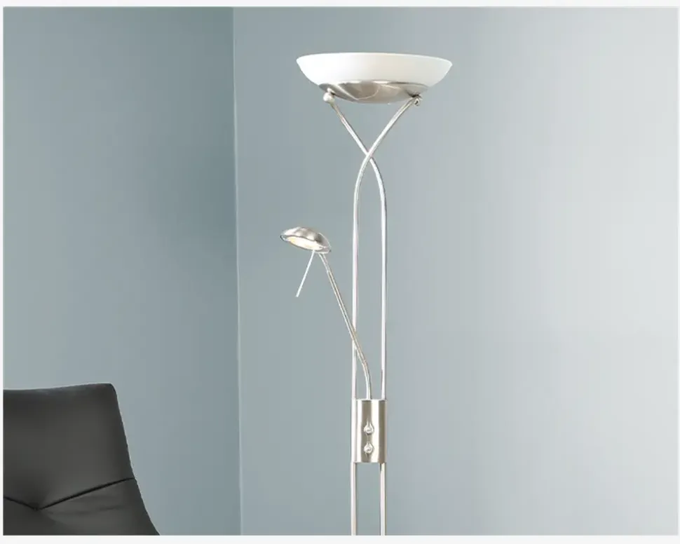 Gulvlampe Ollie Krom H.180 cm