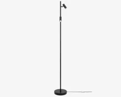 Gulvlampe Omari Sort H.141 cm