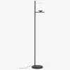 Gulvlampe Pure Sort H.150 cm
