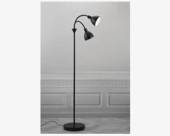 Gulvlampe Ray Dobbelt H.155 cm