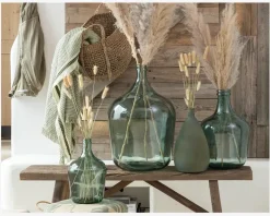 Gulvvase Carafe Large Grøn H. 56 cm