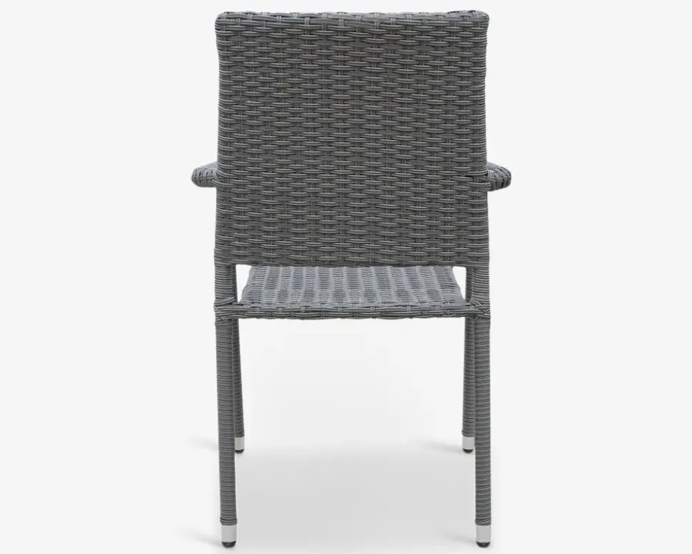 Havestol grå mix polyrattan