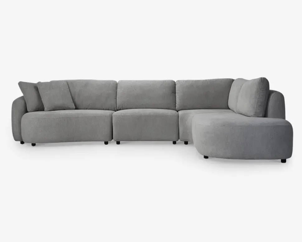 Hjørnesofa m/Open End Højre Beige