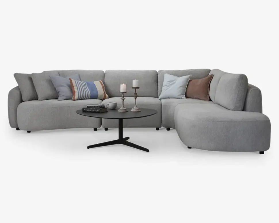 Hjørnesofa m/Open End Højre Beige