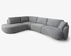 Hjørnesofa m/Open End Venstre Grå
