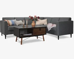 Hjørnesofa Rhodes Grå