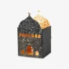 Hus t/fyrfadslys metal 7x8x13 cm