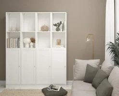 Hylder 2 stk. Basic Hvid