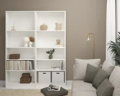 Hylder 2 stk. Basic Hvid