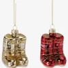 Juleornament moon boots ass H.6 cm