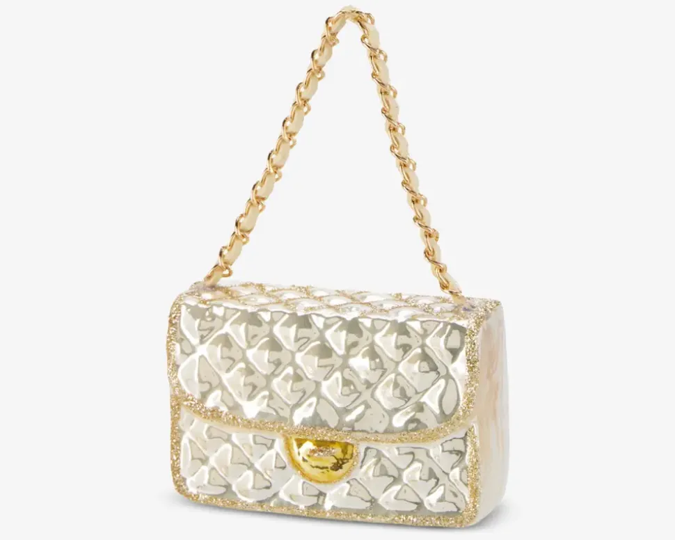 Juleornament taske ass H.8 cm