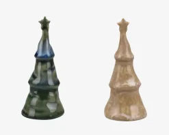 Juletræ Ass. Grøn/Brun H.9cm