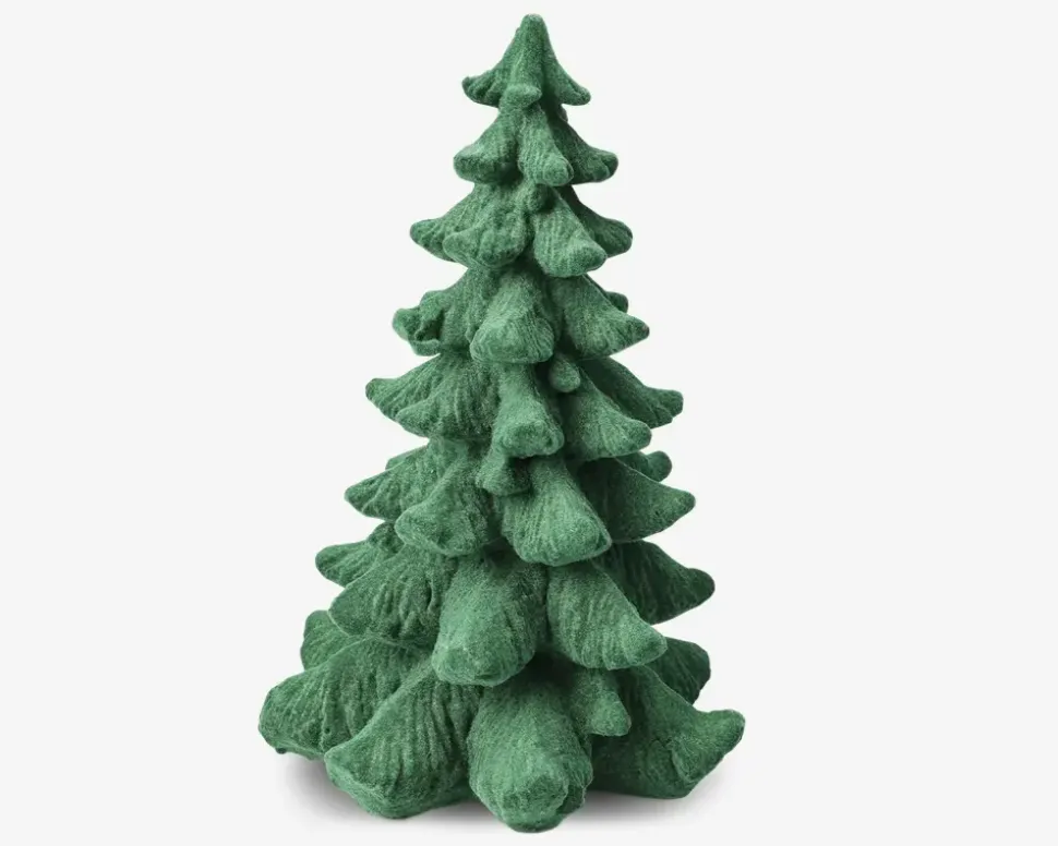 Juletræ grøn ass H.13 cm